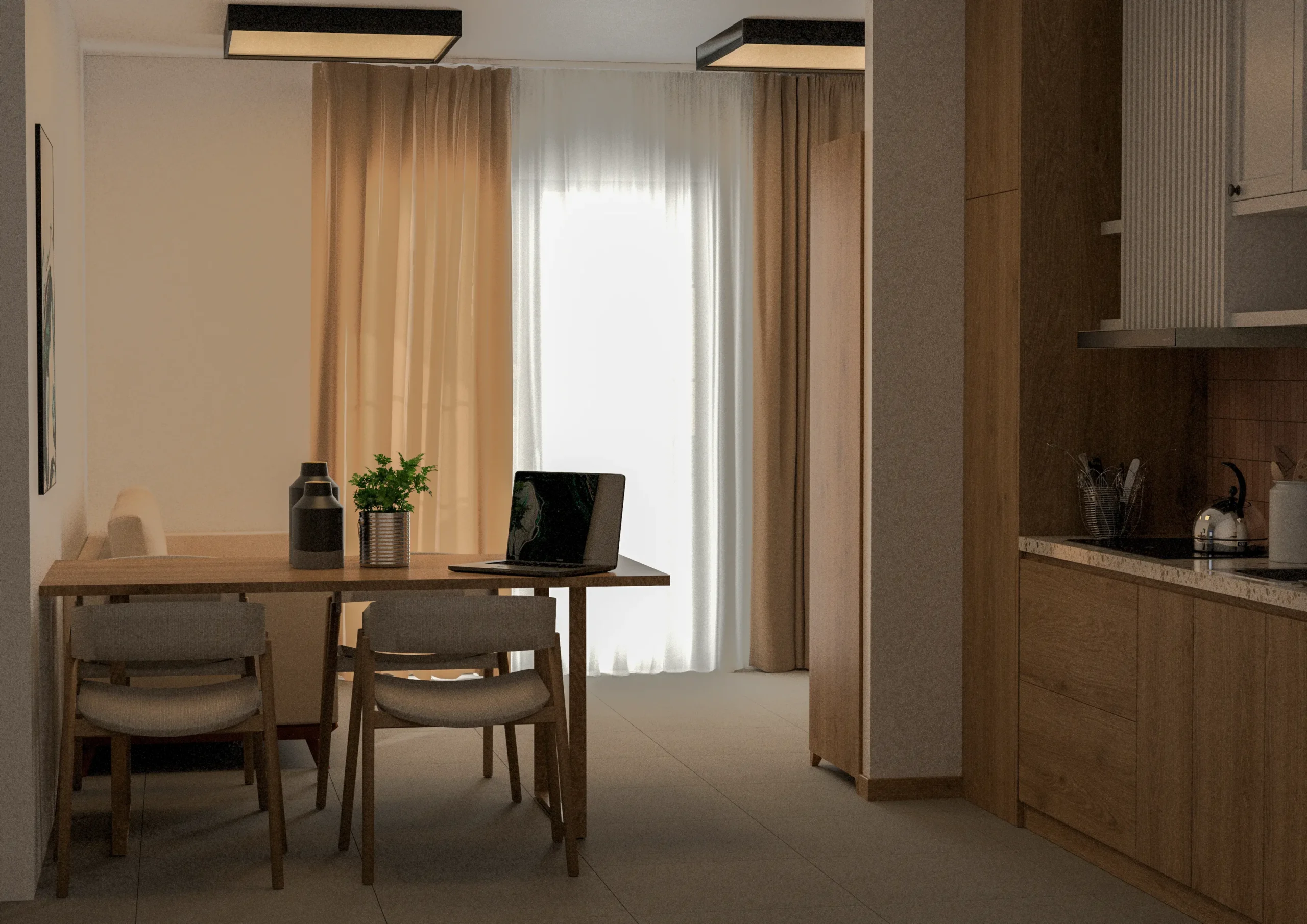 Zona giorno Premium Suite