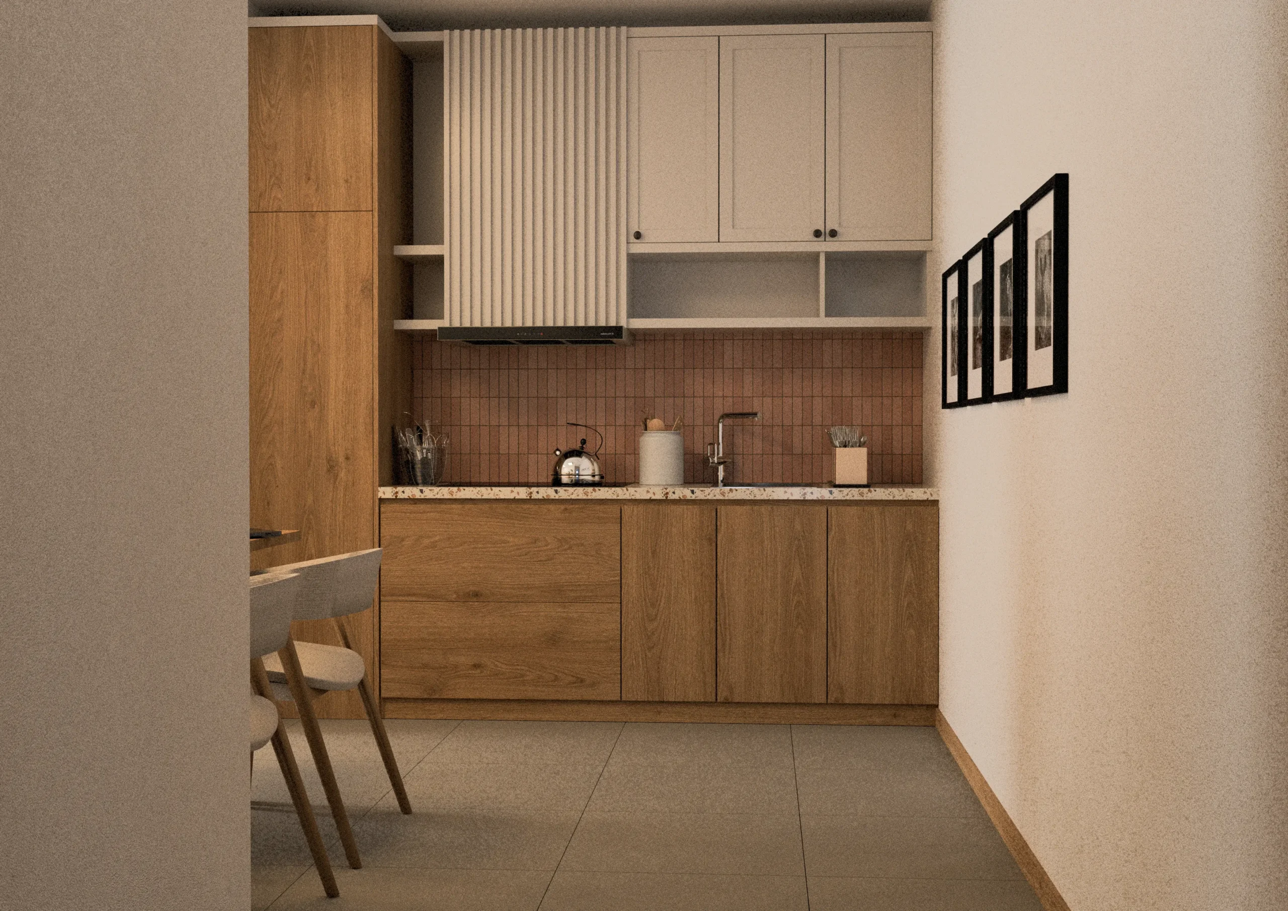 Sala e cucina Premium Suite